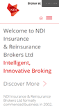 Mobile Screenshot of ndiinsurance.co.uk